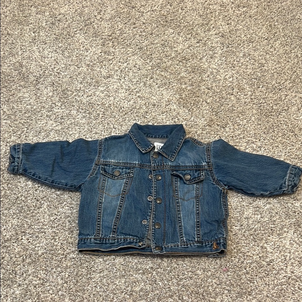 Classic Blue Denim Kids Jacket